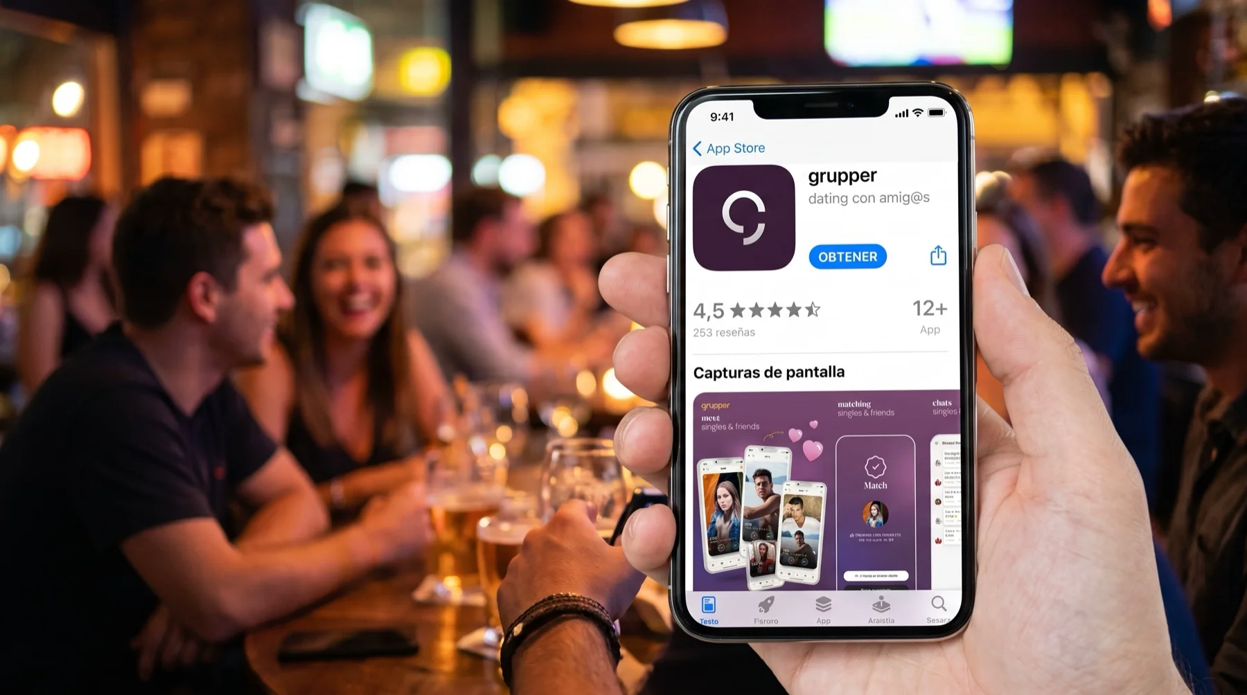 Mockups y presentación visual para publicación en App Store