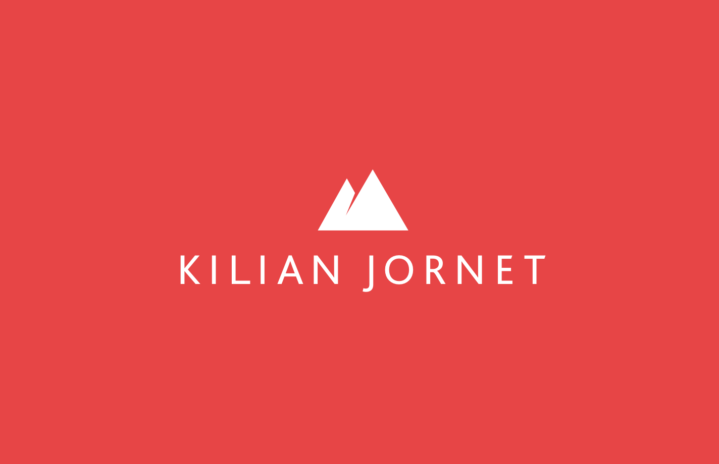 Identidad visual redise&ntilde;ada para Kilian Jornet.