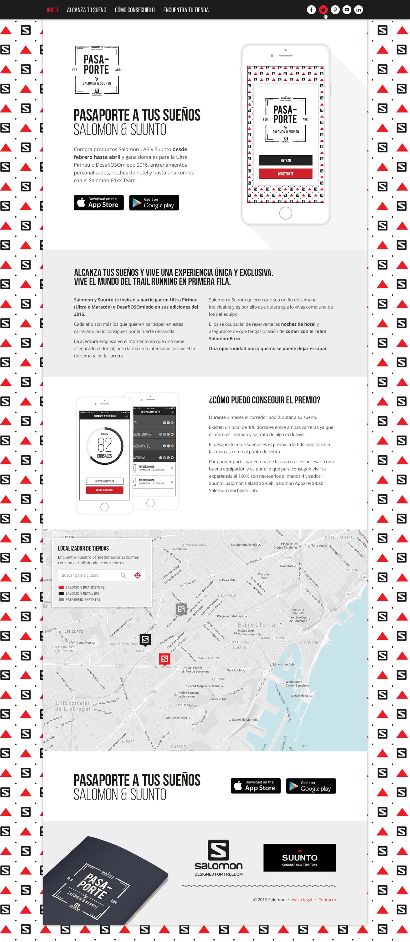Landing page oficial de participaci&oacute;n y acceso a los desaf&iacute;os